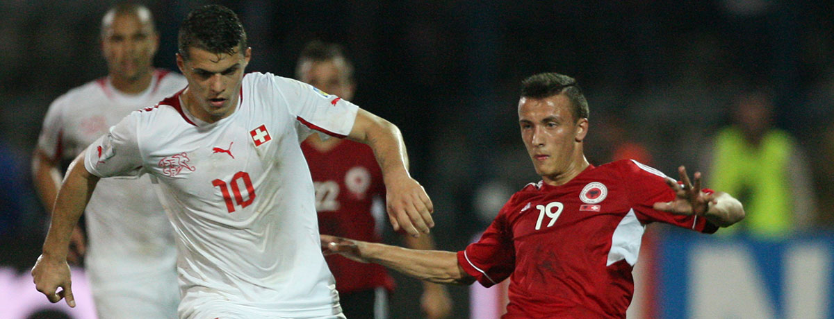 Em 16 Bruder Duell Albanien Gegen Schweiz