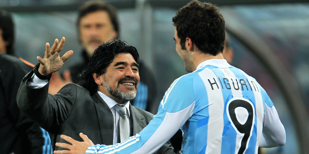 Maradona, Higuain