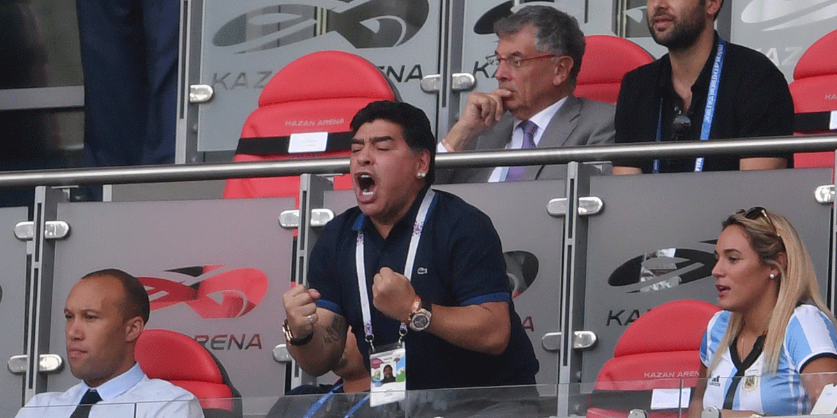Maradona, WM 2018