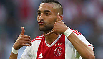 Ajax, Amsterdam, CL Qualifikation, Hakim Ziyech.