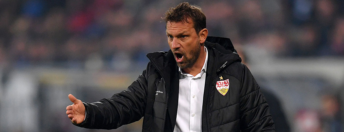 Markus Weinzierl vor dem Duell Stuttgart - Frankfurt