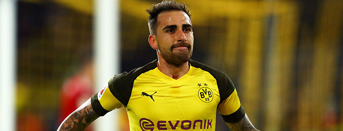 Paco Alcacer mit Tor gegen Bayern München