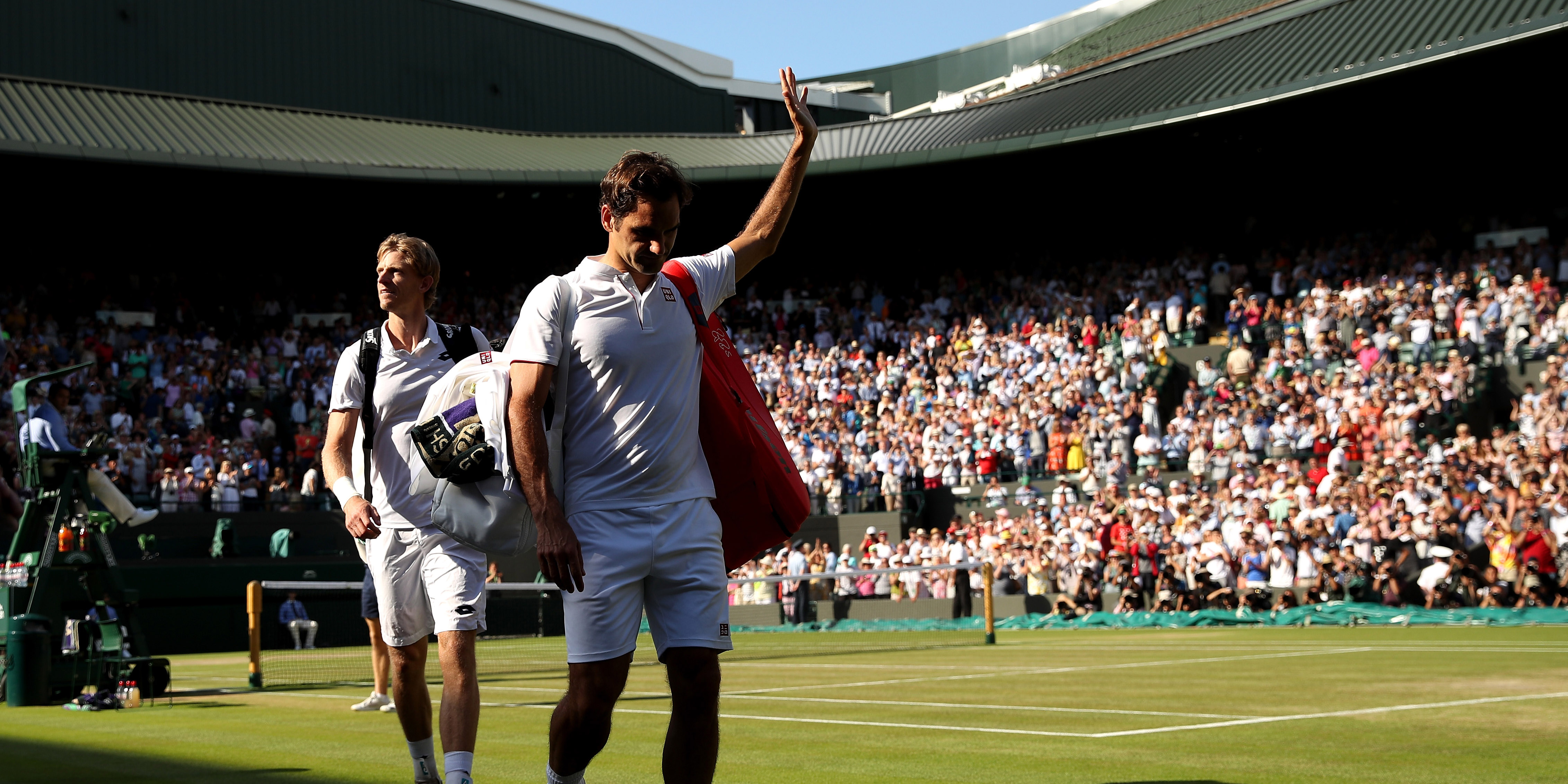 Anderson, Federer, Wimbledon