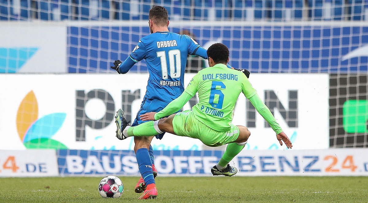 Fehlt dem VfL Wolfsburg nach seiner brutalen Grätsche gegen Hoffenheim in den nächsten Wochen - Paulo Otavio